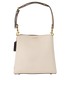 Willow Bucket Bag, &pound;195, Handbags, White, Leather, Back view